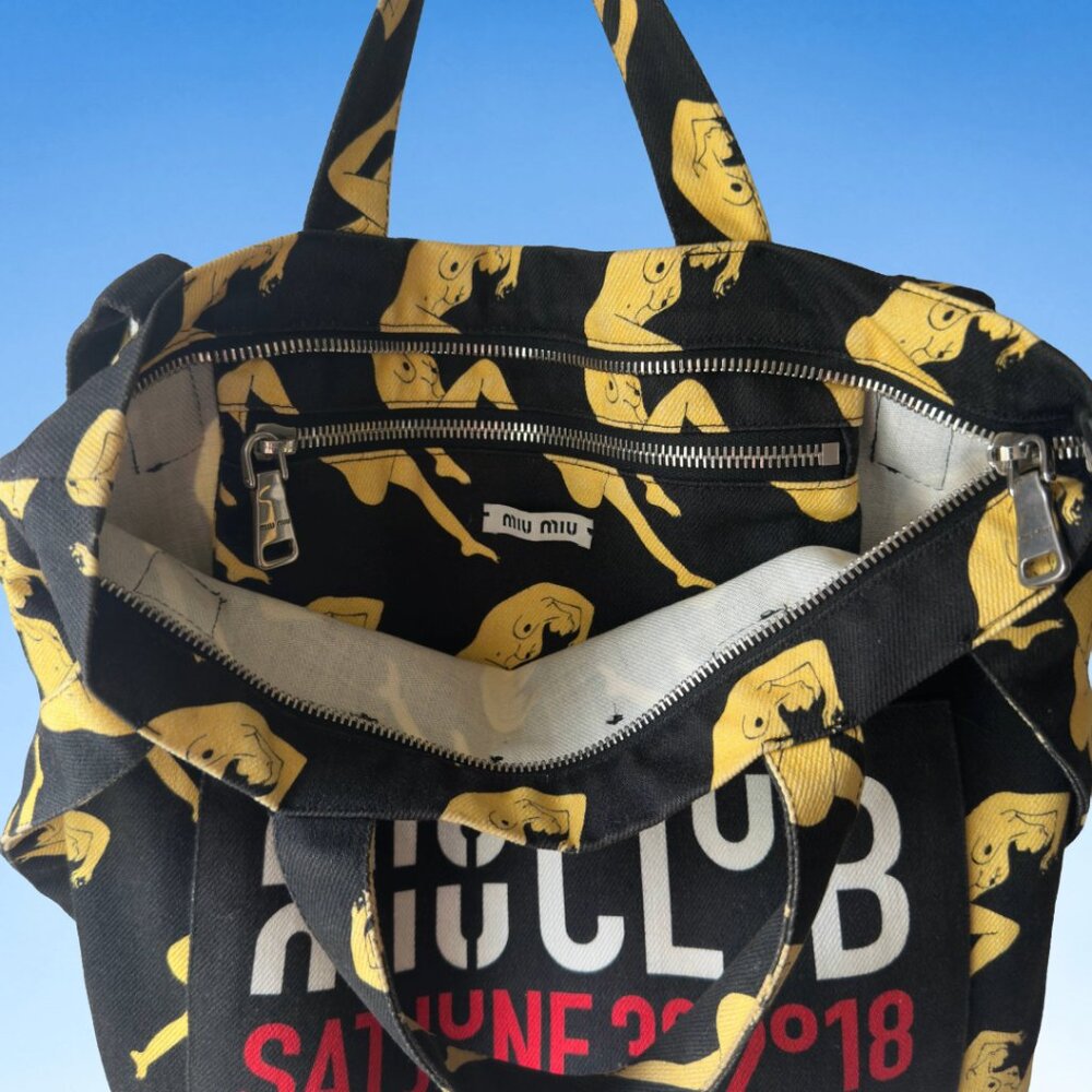 Miu Miu Rare Limited Edition Tote Bag, 2018 Hotel Regina, OS - Picture 4 of 5